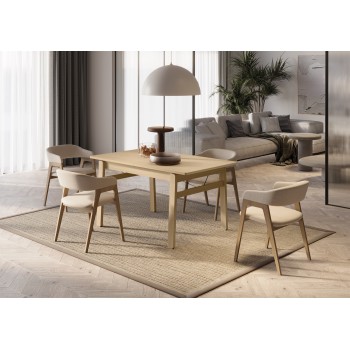 Rechteckiger ausziehbarer Tisch PLOT 149 - 269 cm