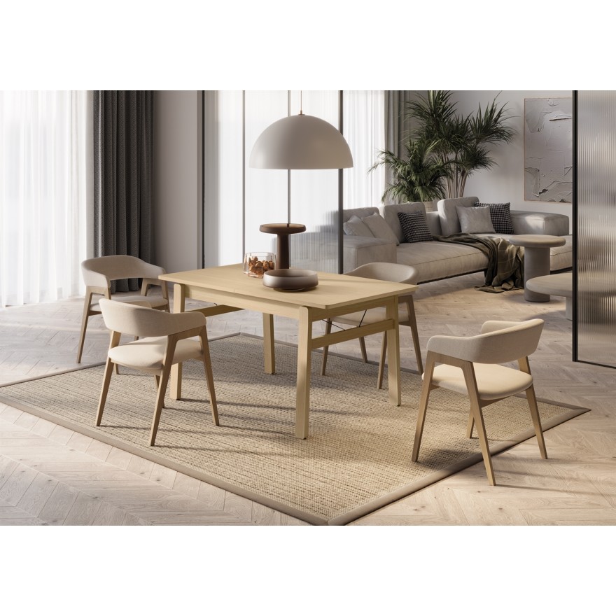 Rechteckiger ausziehbarer Tisch PLOT 149 - 269 cm