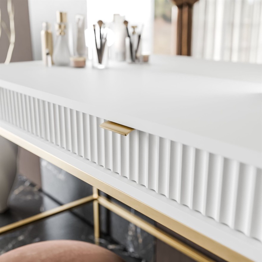 Schminktisch mit Spiegel CORTADO ELITE GOLD