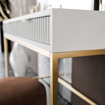 Schminktisch mit Spiegel CORTADO ELITE GOLD