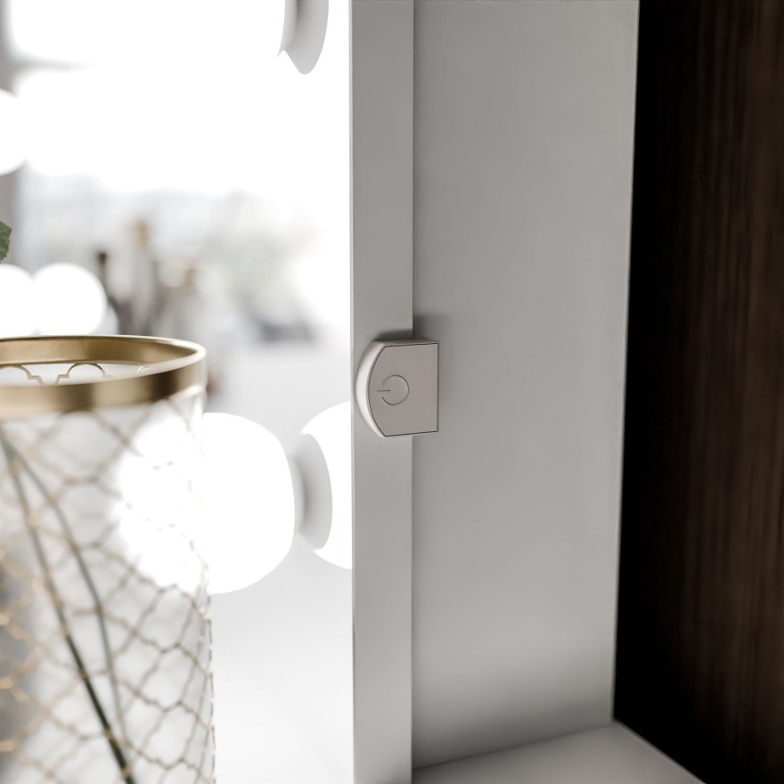 Schminktisch mit Spiegel CORTADO ELITE GOLD