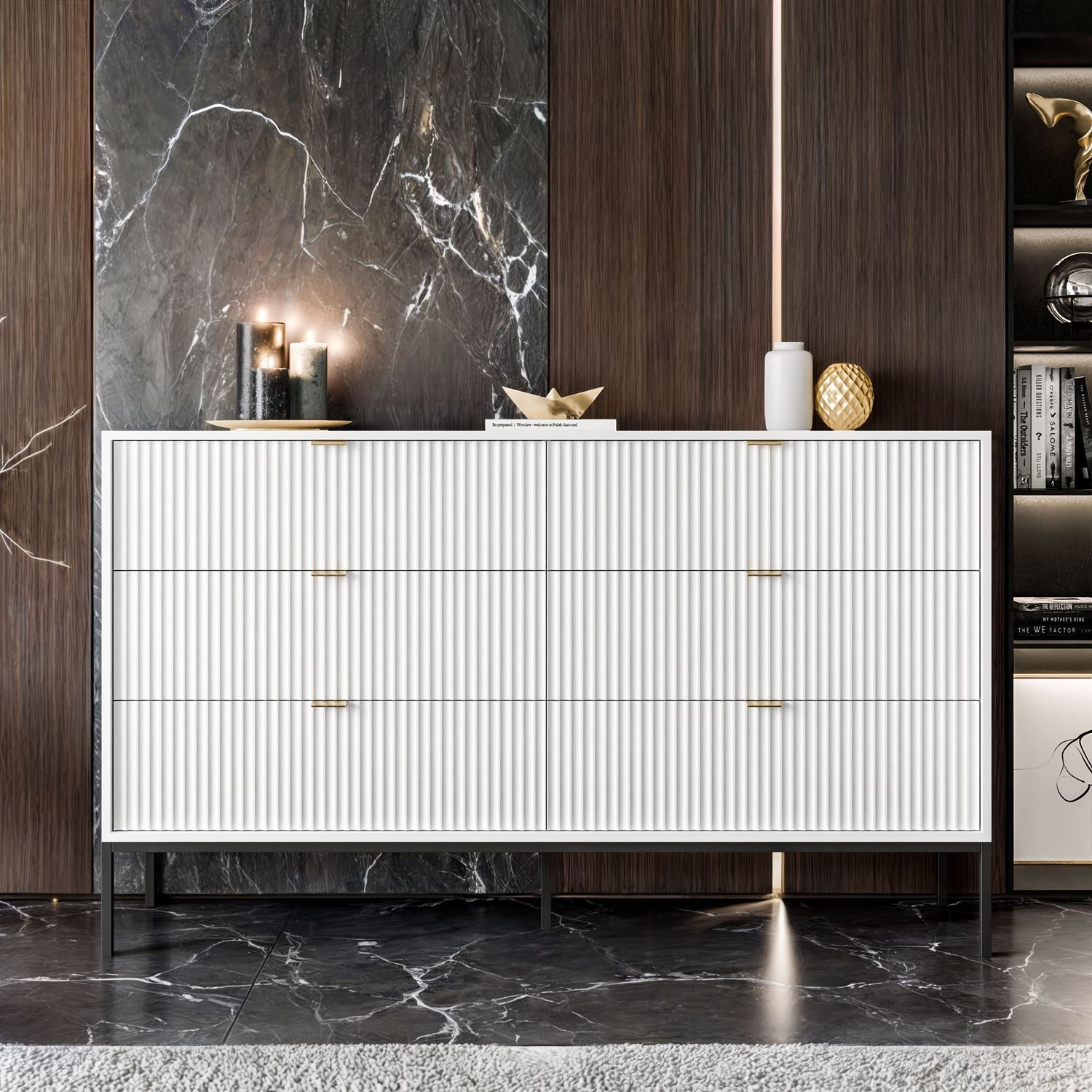 Kommode CORTADO KS154 mit Schubladen