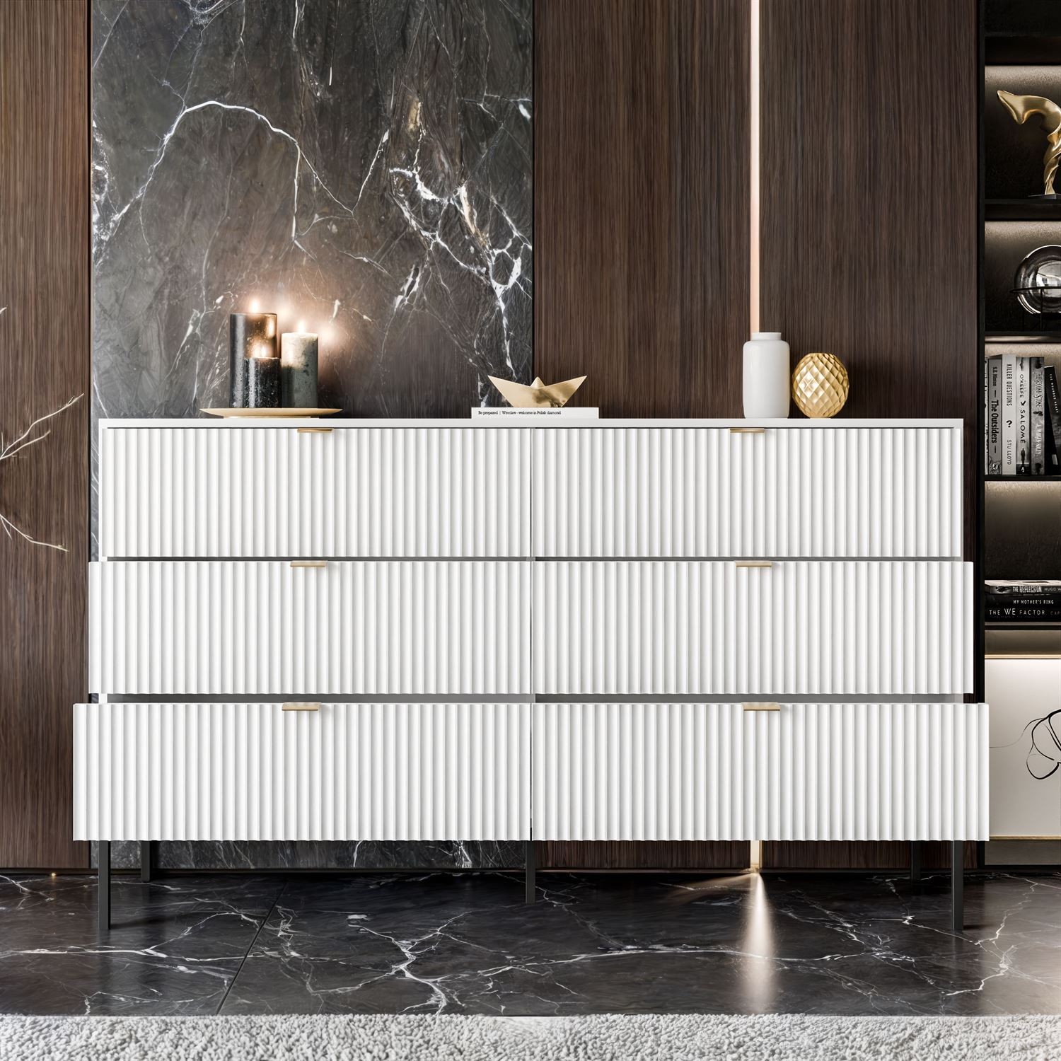 Kommode CORTADO KS154 mit Schubladen