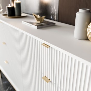 Kommode mit Schubladen CORTADO GOLD KS154