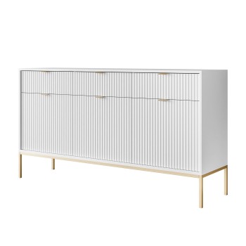 CORTADO GOLD Kommode KSZ154 mit 154 cm Schubladen