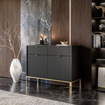 CORTADO GOLD Kommode KSZ104 mit Schubladen