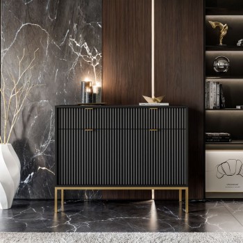 CORTADO GOLD Kommode KSZ104 mit Schubladen