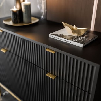 CORTADO GOLD Kommode KSZ104 mit Schubladen