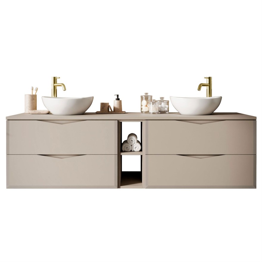 Waschtischunterschrank MIRA III 140 cm