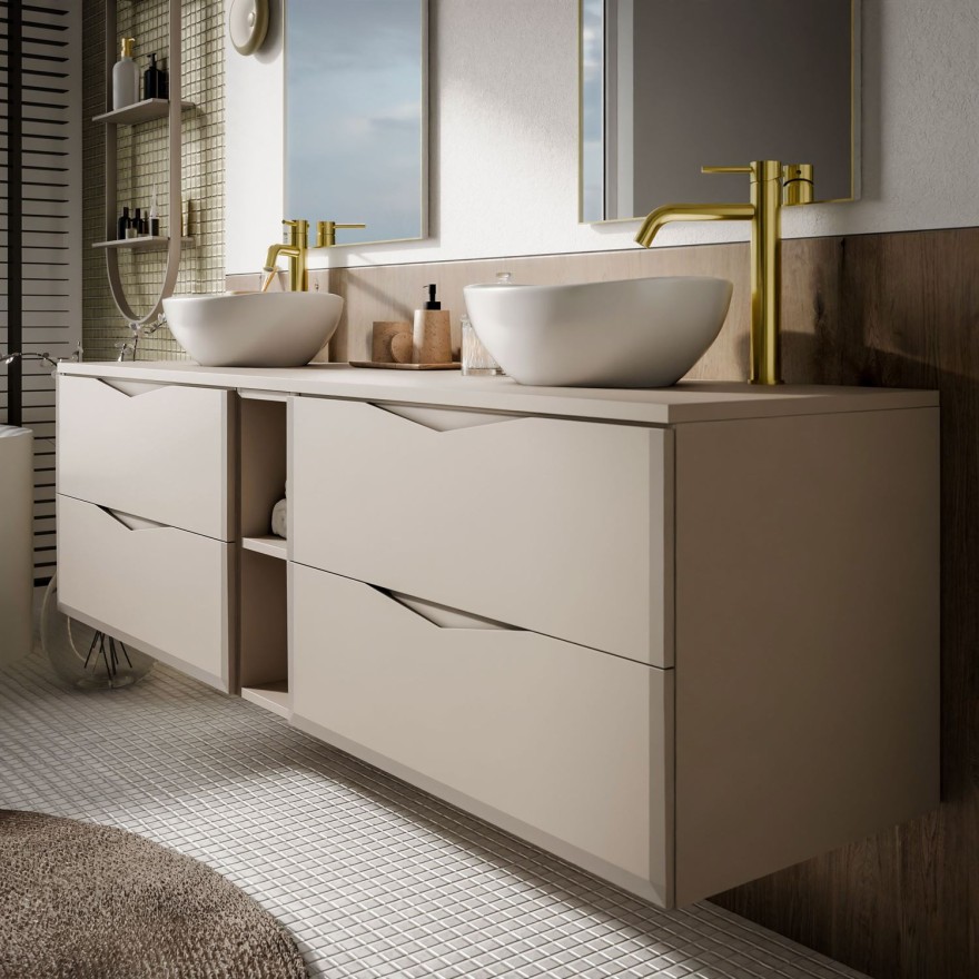 Waschtischunterschrank MIRA III 140 cm