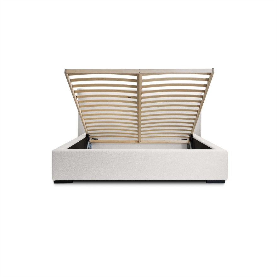 Polsterbett LEIRA mit Bettkasten