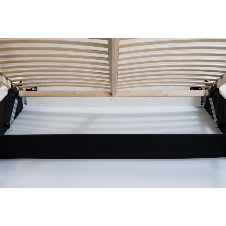 Polsterbett LEIRA mit Bettkasten