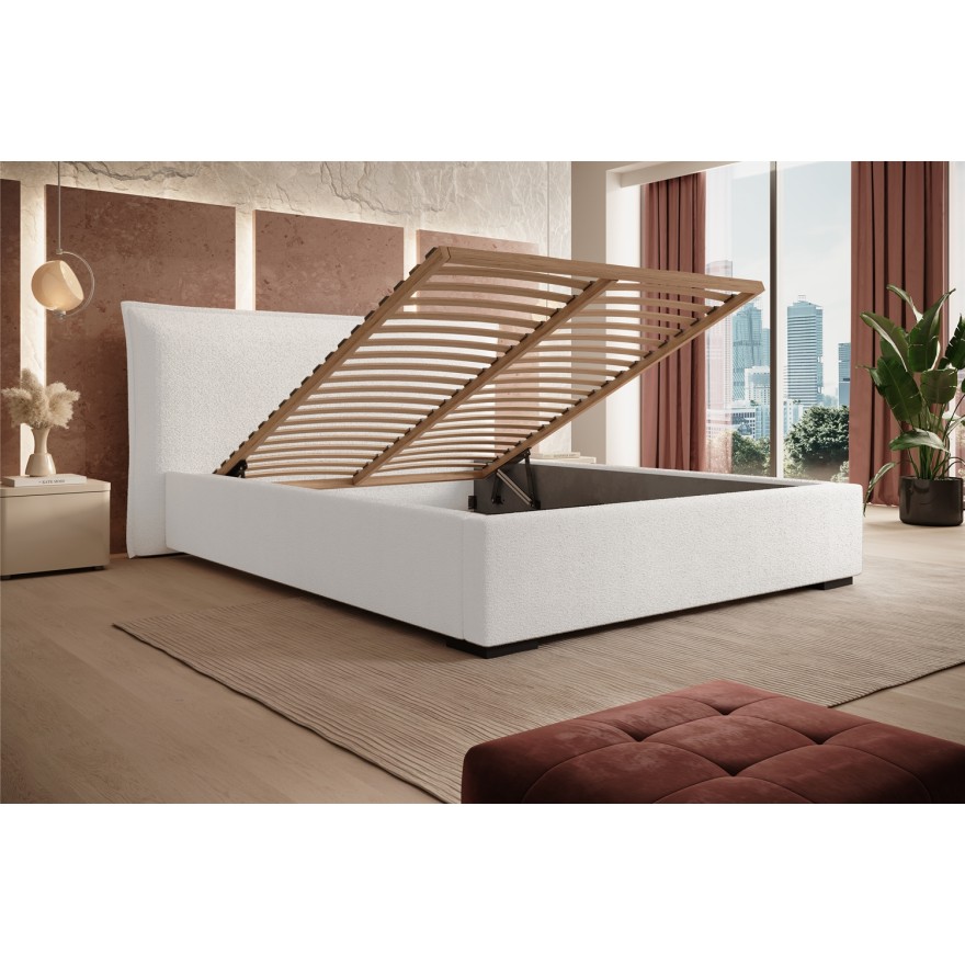 Polsterbett LEIRA mit Bettkasten