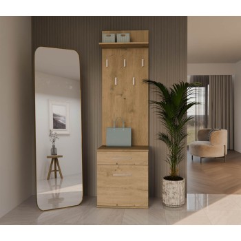 Schuhschrank DEMO mit Kleiderhaken