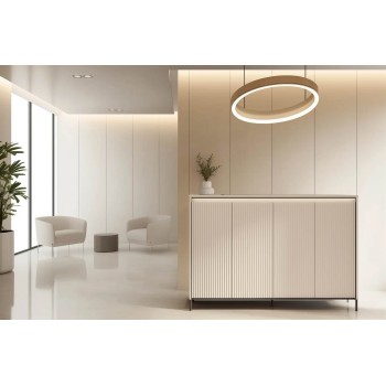 Breite Kommode TREND 4D mit LED-Beleuchtung