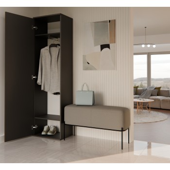 Garderobenschrank DEMO mit Spiegel