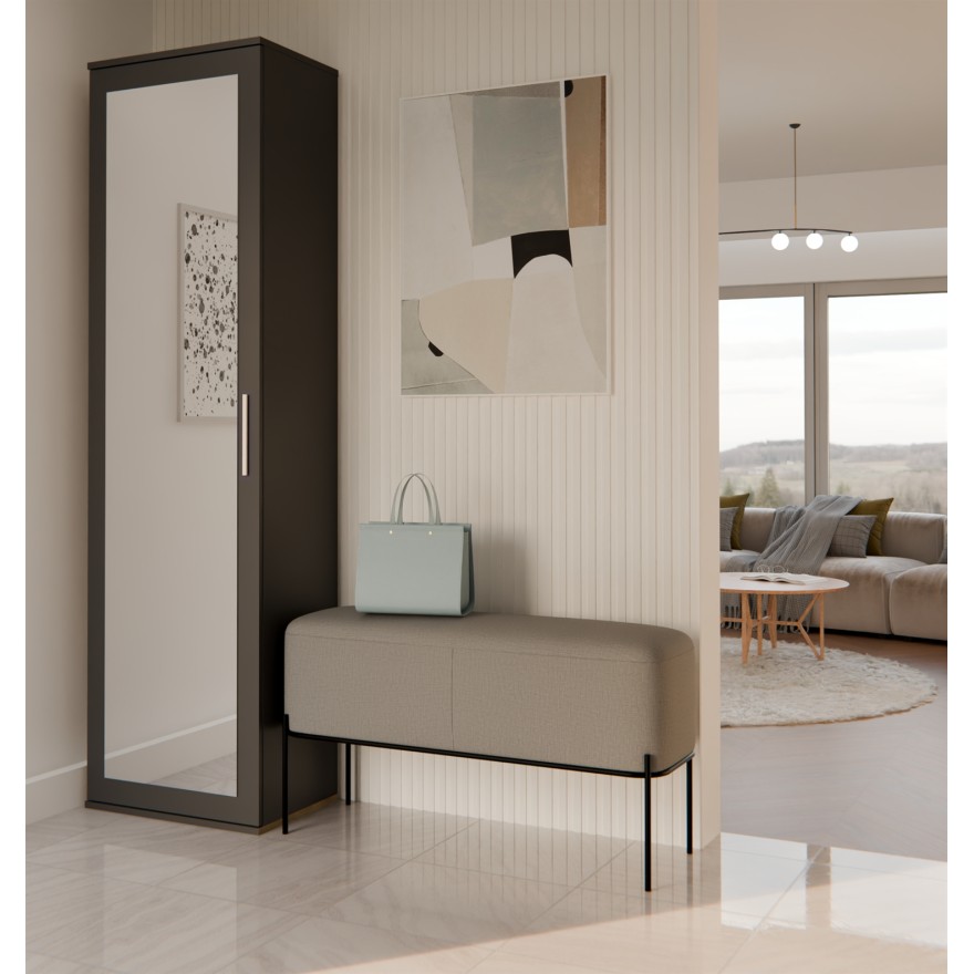 Garderobenschrank DEMO mit Spiegel