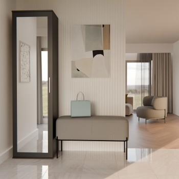 Garderobenschrank DEMO mit Spiegel