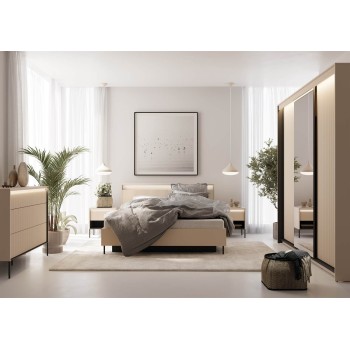 Bett TREND 160x200 mit LED-Beleuchtung