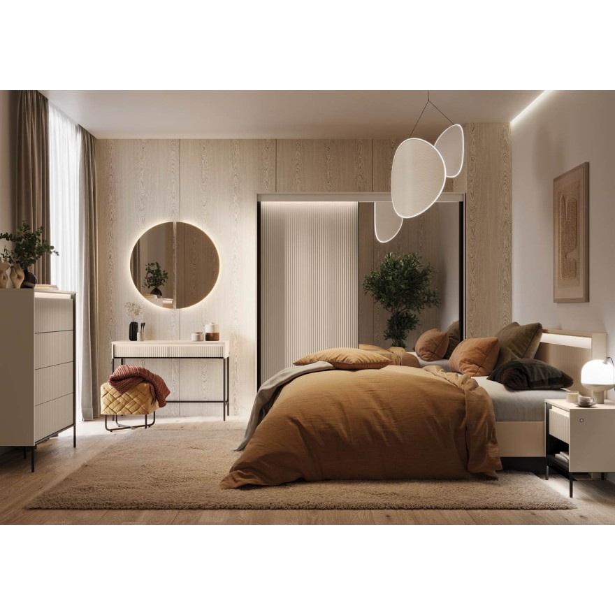 Bett TREND 160x200 mit LED-Beleuchtung