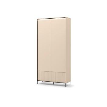 Kleiderschrank TREND 2D1S mit LED-Beleuchtung