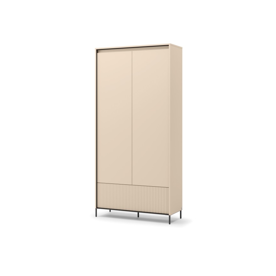 Kleiderschrank TREND 2D1S mit LED-Beleuchtung