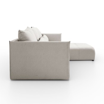 Ecksofa APOLLO L mit Schlaffunktion und Bettzeugkasten