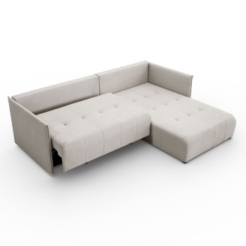 Ecksofa APOLLO L mit Schlaffunktion und Bettzeugkasten