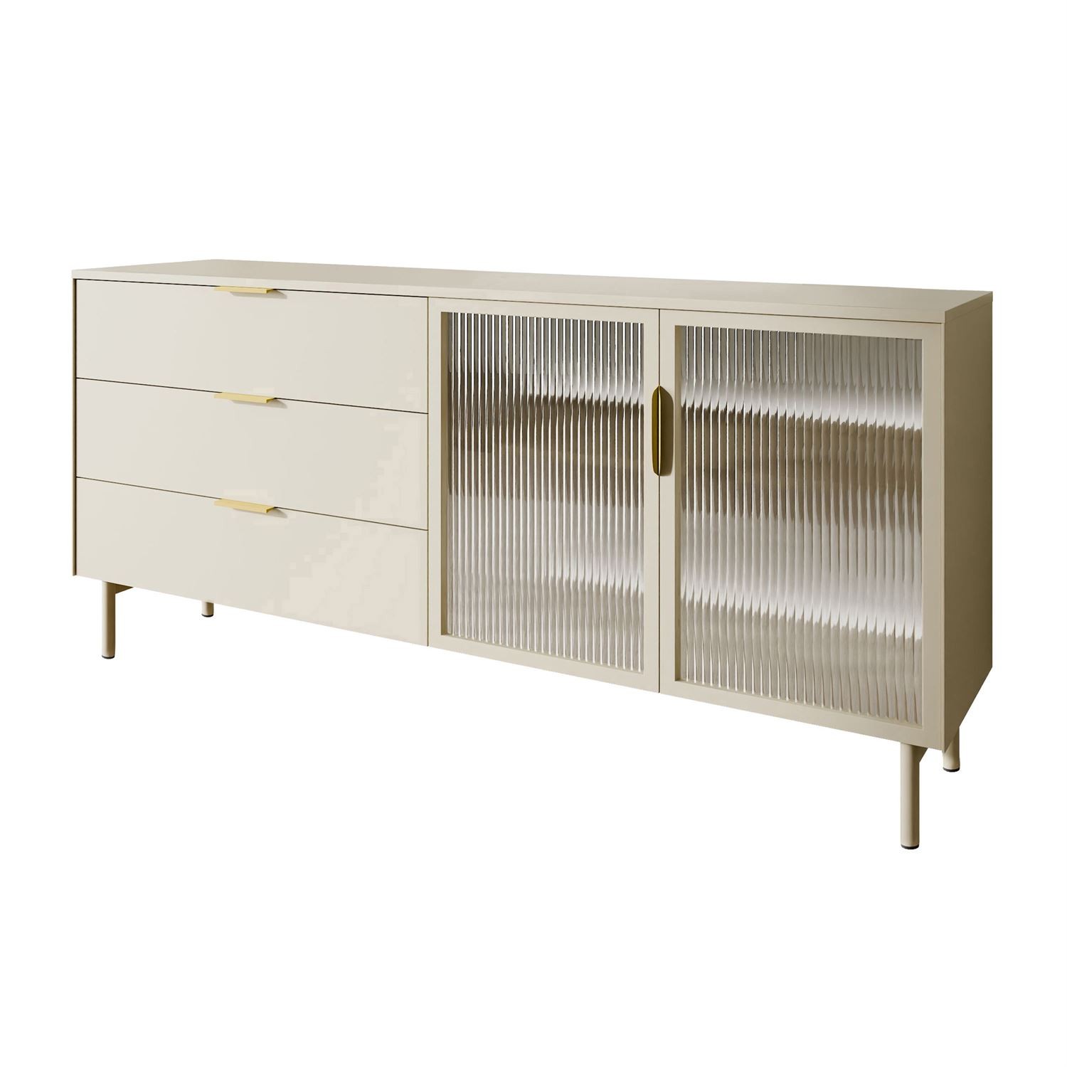 Kommode LINEA mit LED-Beleuchtung