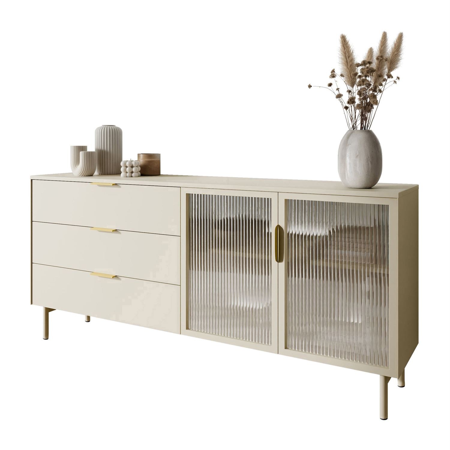 Kommode LINEA mit LED-Beleuchtung