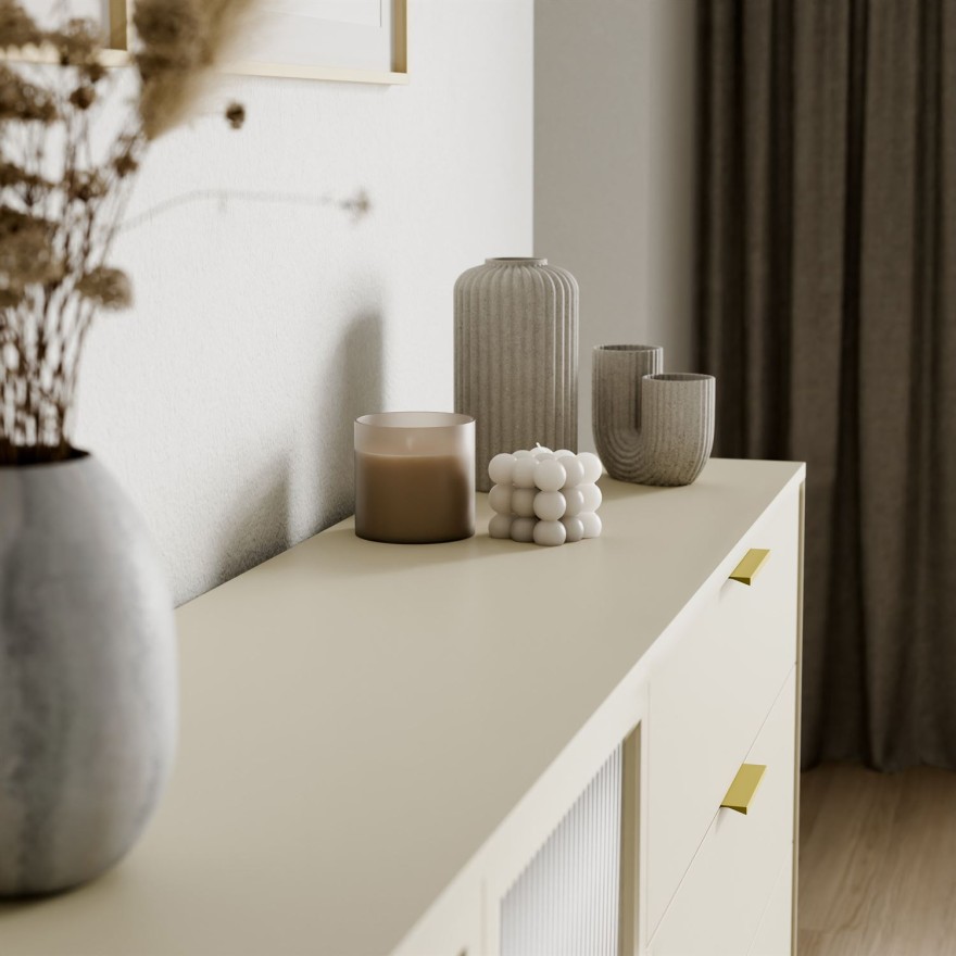 Kommode LINEA mit LED-Beleuchtung