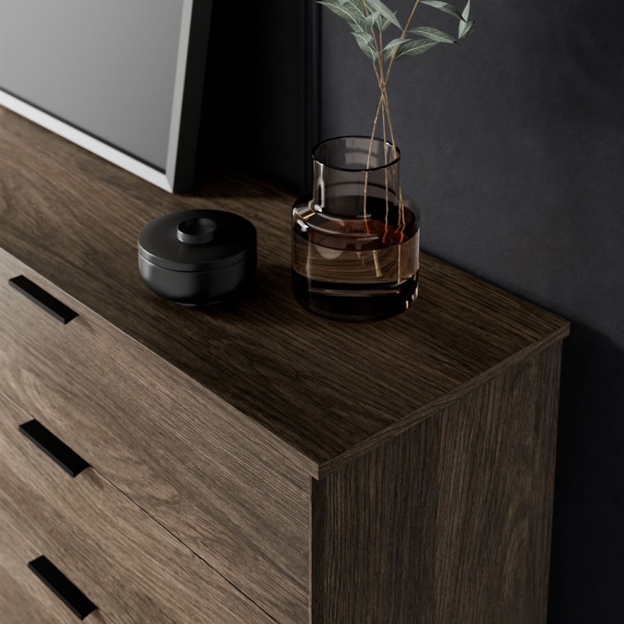 Kommode LINEA LOFT mit LED-Beleuchtung