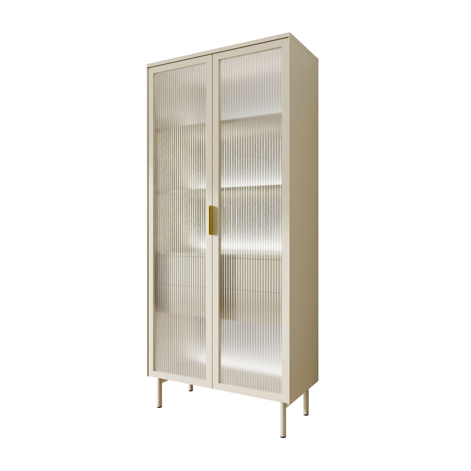 Vitrine LINEA mit LED-Beleuchtung