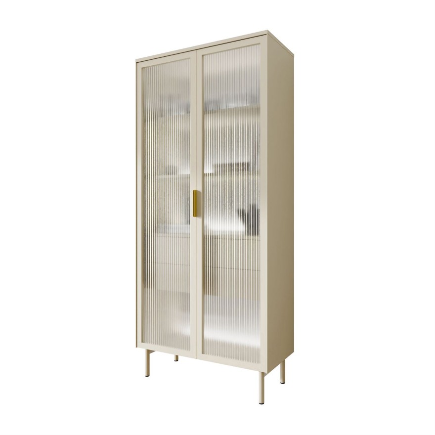 Vitrine LINEA mit LED-Beleuchtung