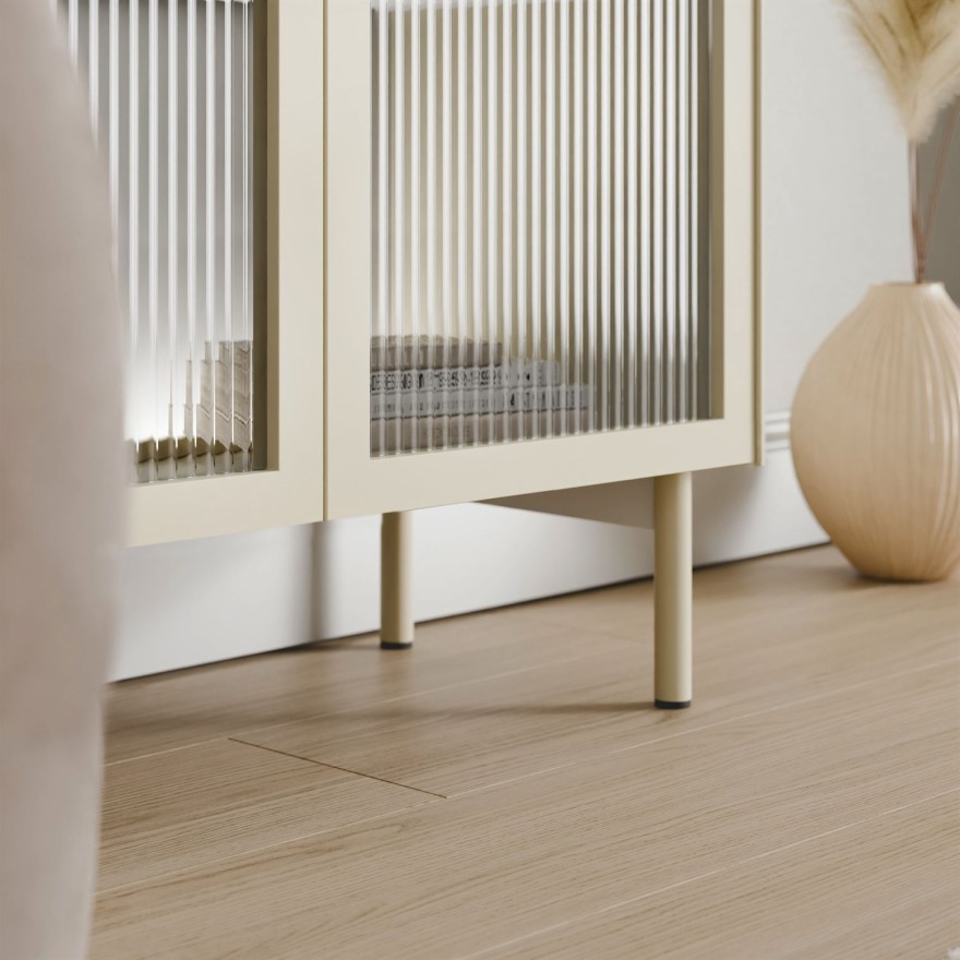 Vitrine LINEA mit LED-Beleuchtung