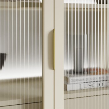 Vitrine LINEA mit LED-Beleuchtung