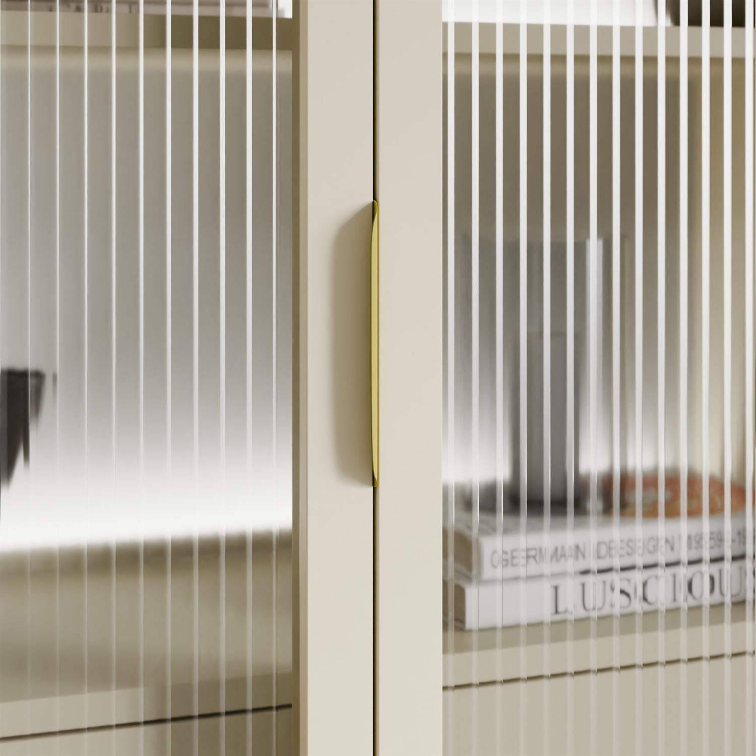 Vitrine LINEA mit LED-Beleuchtung