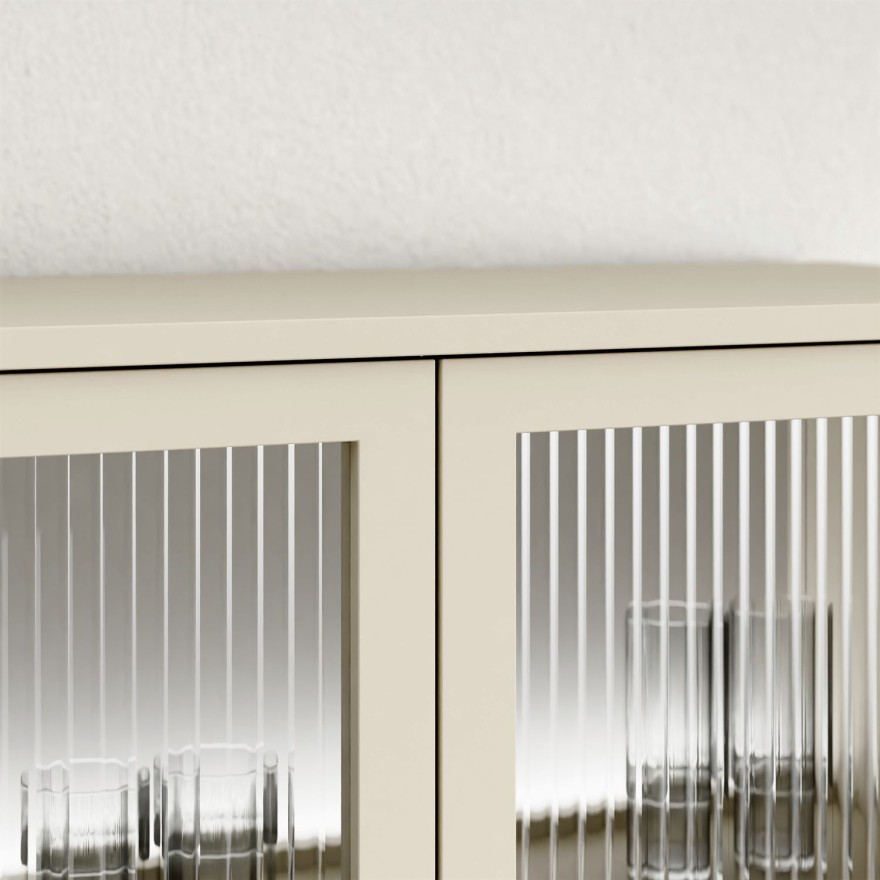 Vitrine LINEA mit LED-Beleuchtung