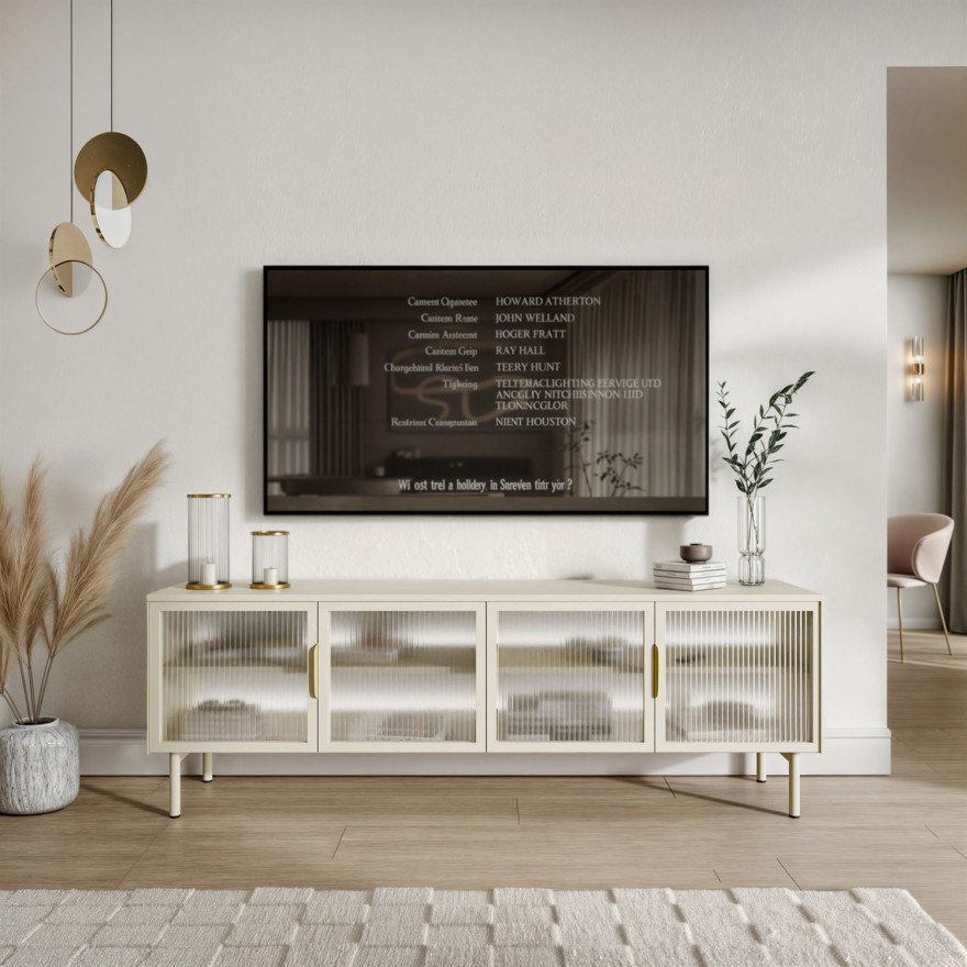 TV-Schrank LINEA mit LED-Beleuchtung