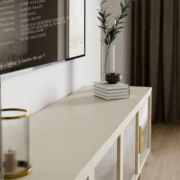 TV-Schrank LINEA mit LED-Beleuchtung