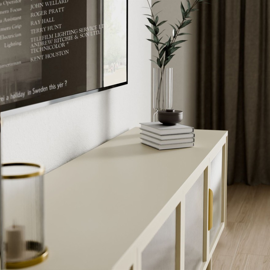 TV-Schrank LINEA mit LED-Beleuchtung