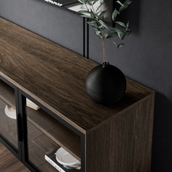 TV-Schrank LINEA LOFT mit LED-Beleuchtung