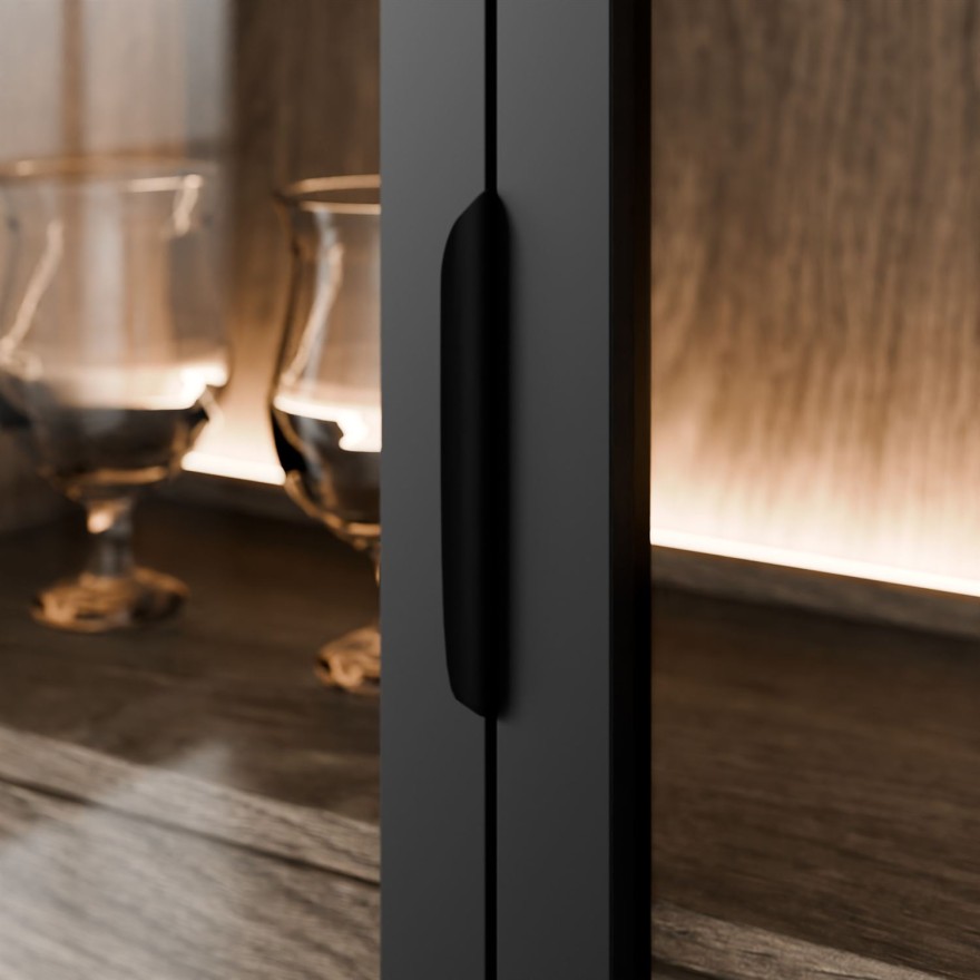 Vitrine LINEA LOFT mit LED-Beleuchtung