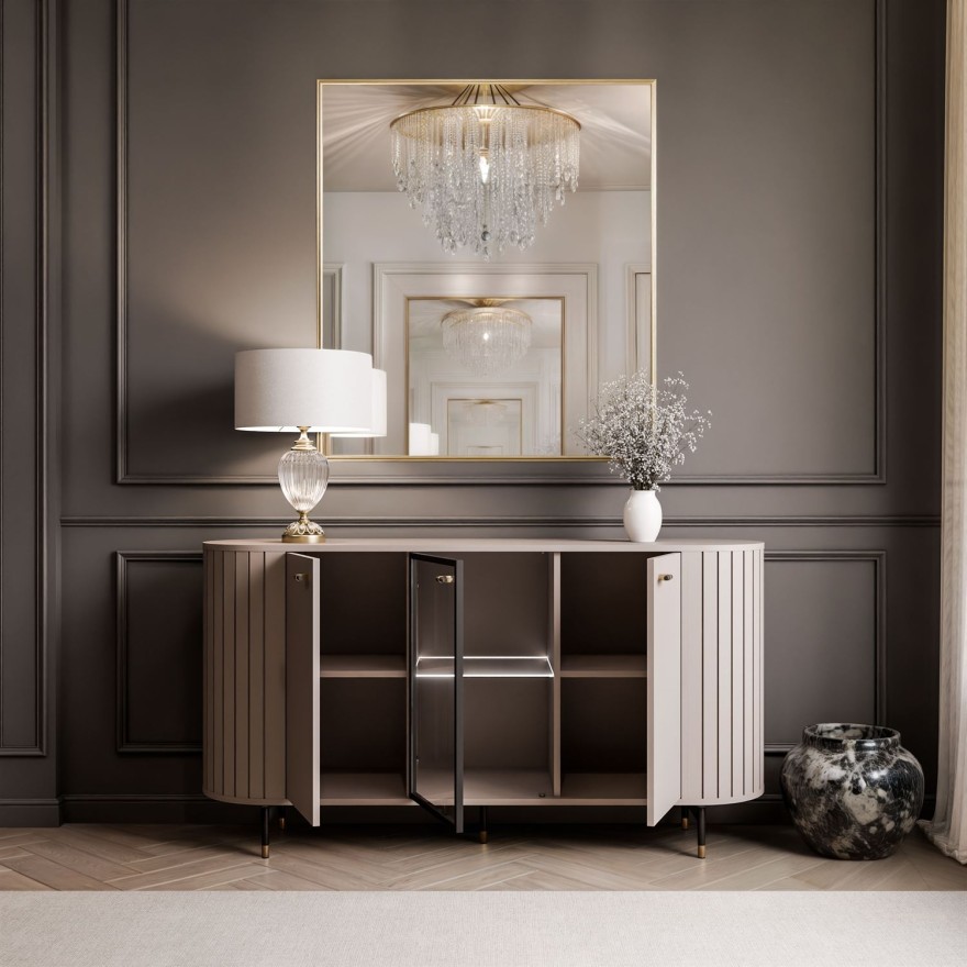 Kommode ELODIE 3D mit LED-Beleuchtung