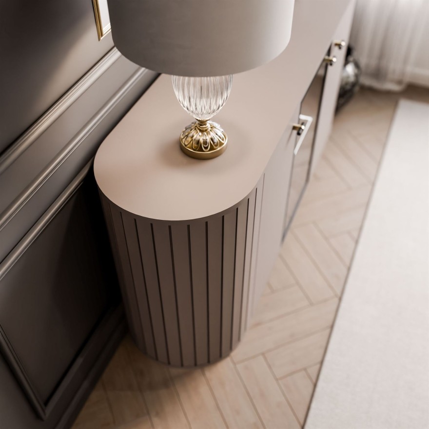 Kommode ELODIE 3D mit LED-Beleuchtung