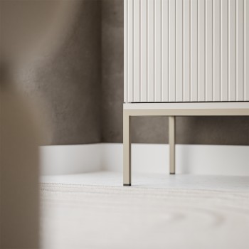 Kommode ECLIPSE K154 Kaschmir mit Beleuchtung