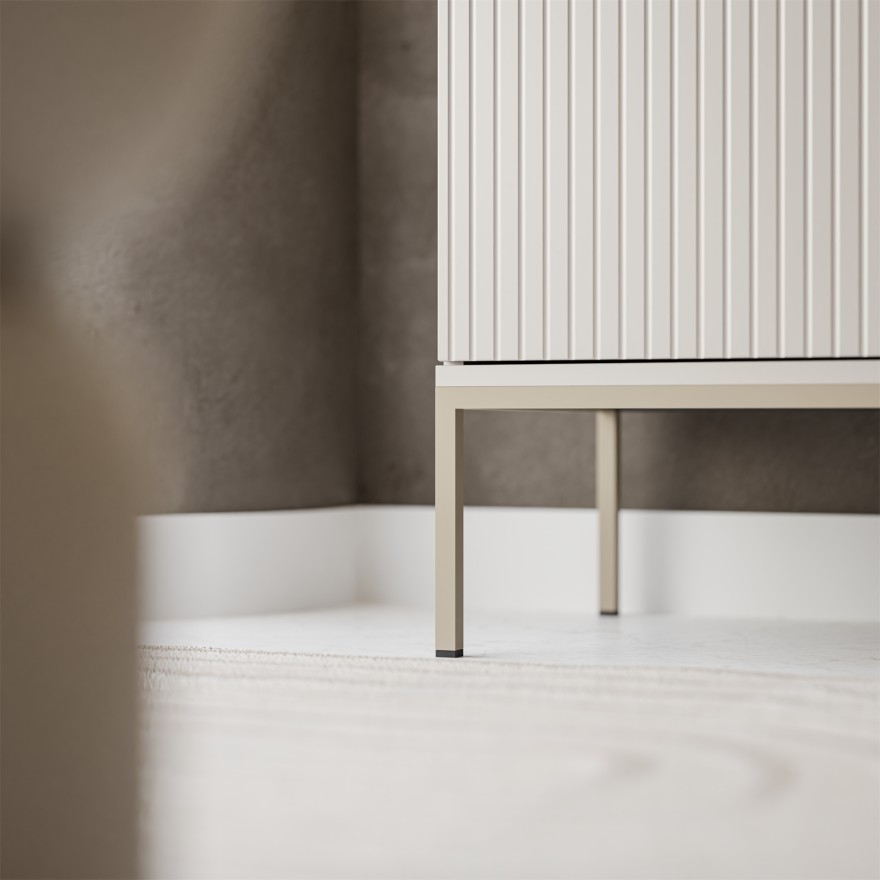 Kommode ECLIPSE K154 Kaschmir mit Beleuchtung