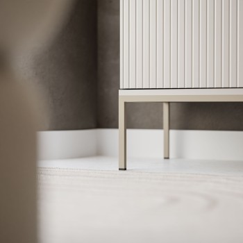 Kommode ECLIPSE KSZ154 mit Schubladen und Beleuchtung Kaschmir