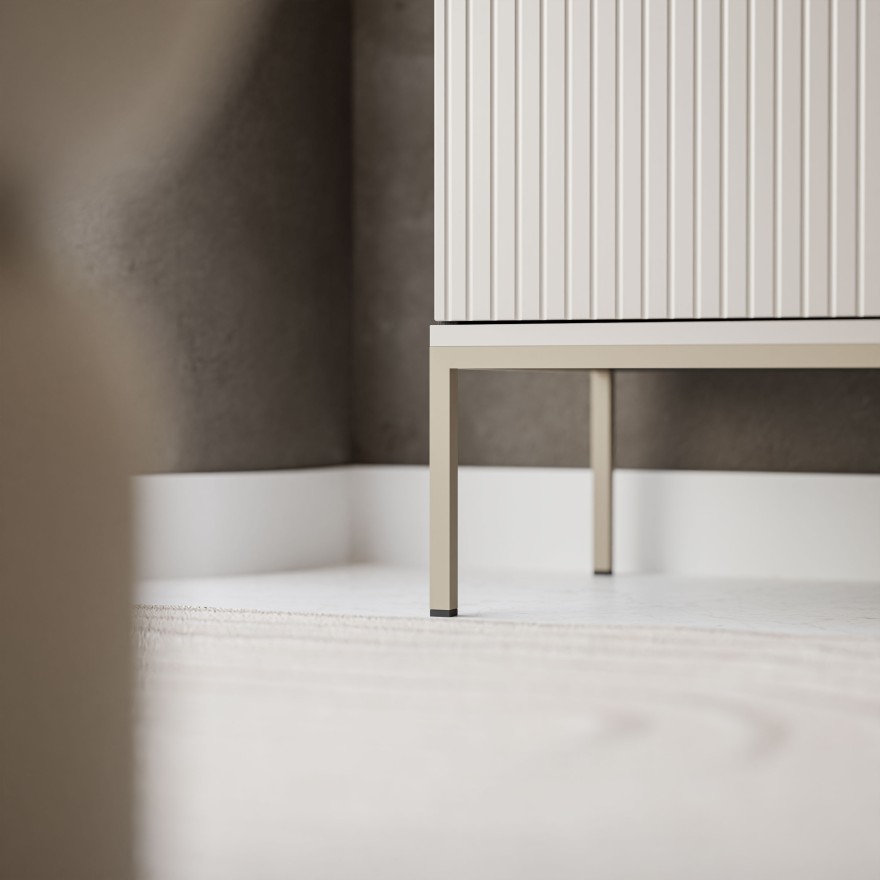 Kommode ECLIPSE KSZ154 mit Schubladen und Beleuchtung Kaschmir