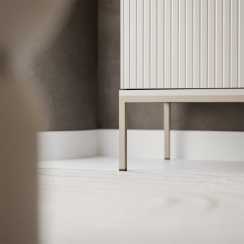 Kommode ECLIPSE KSZ154 mit Schubladen und Beleuchtung Kaschmir